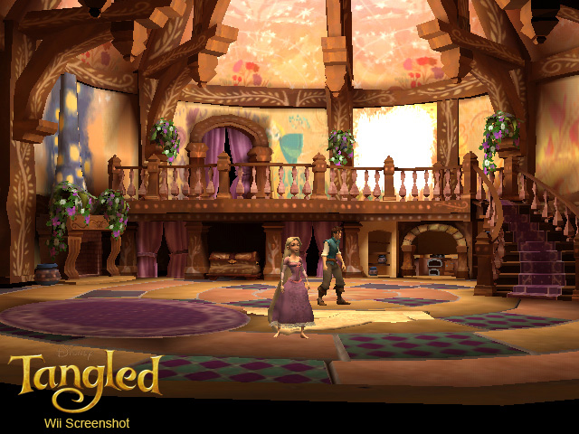 tangled wii game
